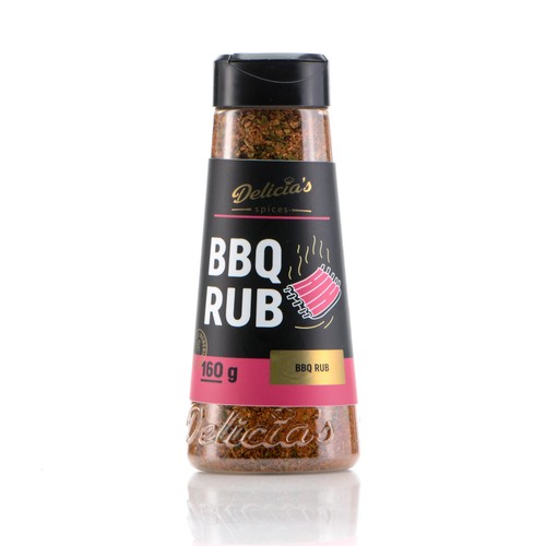 Delicia bbq rub fleisch - delicia's,