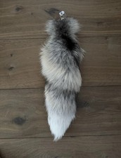 Fuchsschwanz Anhänger Fuchsschweif für Handtasche Fell Pelz Trendy 