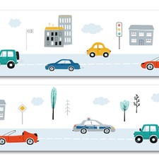 Bordüre Auto 15cm x 200cm