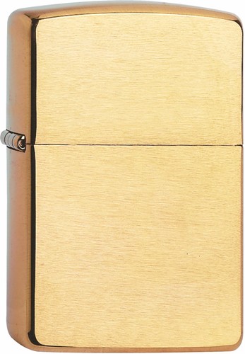 Zippo messing gebürstet - , +