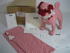 Steiff Mops Pug 30cm Nr. 035876 von 2011 limitiert 750 gestreift Teddy Bär Hund