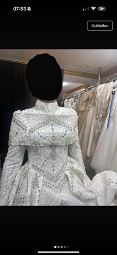 Weißes brautkleid - weißes,
