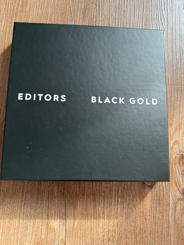 Editors black gold 8x7 vinyl - editors, 8x7"