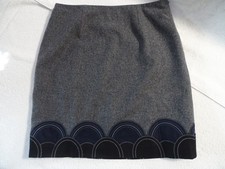 Boden  :  Hübscher  Tweed - Rock   in Gr. 40 - 42 / 14 L  --- WOW ---