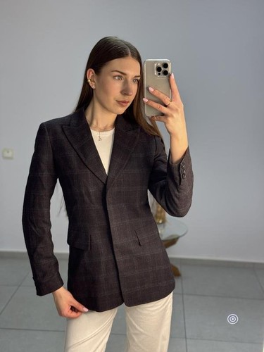 Women iceberg blazer grey - iceberg, wool