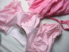 Dirndl Trachtenkleid Balkonett Landhauskleid Kleid Dirndel Schürze Gr. 40 - 42