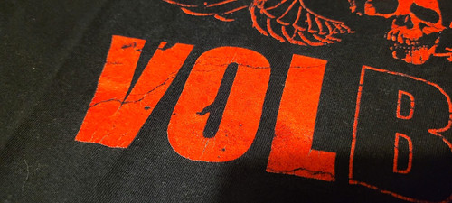 Volbeat shirt schwarz - volbeat, rot