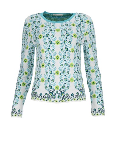 Jacquard strickpullover - jacquard,