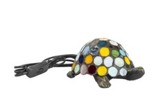 Lampe Abatjour Tiffany Glas