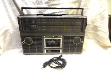 ITT Touring Stereo Cassette 109 Ghettoblaster Boombox