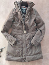 Pepe Jeans Daunenmantel Mantel Wintermantel braun tailliert XS 34