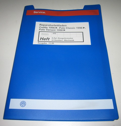 Werkstatthandbuch polo 6n - polo,