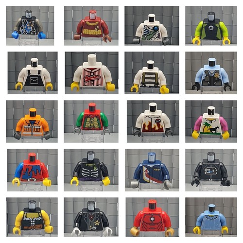 Lego torso minifigur - 1x,
