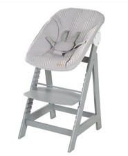 B-Ware Treppenhochstuhl 2in1 Born Up Zickzack mit Sitzverkleinerer