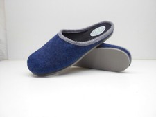 vom Erzgebirge, Trunte, Filzpantoffeln, blau, superleicht, Größen 41 bis 47,