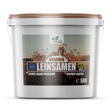 5kg Leinsamen Pferd Braun