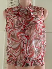 Mango 100% Seide Bluse XS 34 EUR S 36 Oberweite 44 Bund 38 Länge 50 TOP Zustand*