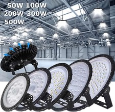 LED Hallenbeleuchtung Garagenlicht Garagenlampe Werkstatt Deckenleuchte 100-300W