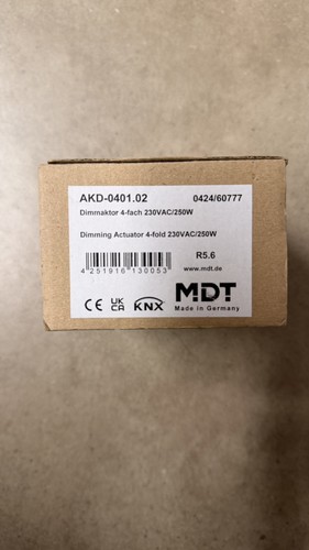 Knx dimmaktor 4fach 6te - knx, reg