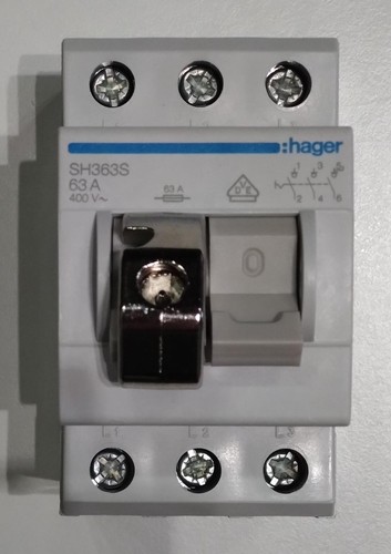 Hager hauptschalter sh363s - hager,