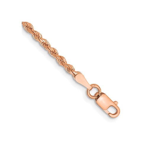 14k massiv rotgold kette - 14k,