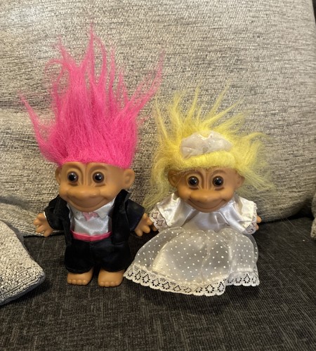 Vintage russ troll puppen - russ,