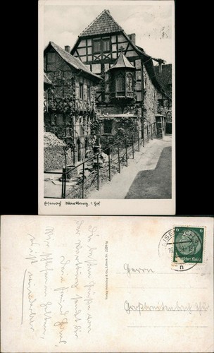 Ansichtskarte eisenach - ansichtskarte,