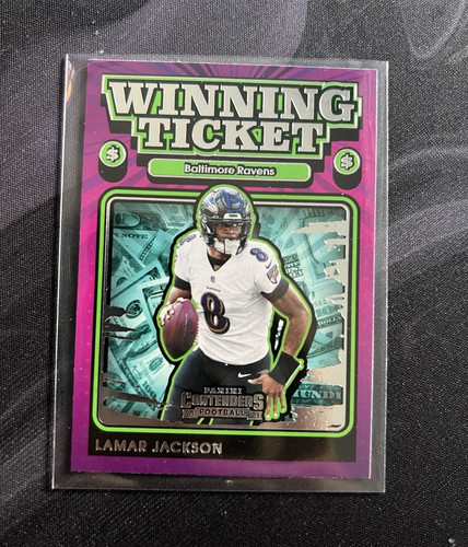 Panini contenders 2021 lamar - contenders,