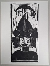 Woodblock Print Head, Copy No