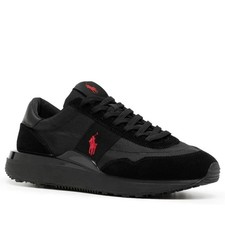 Low Top Lace Sneakers Black