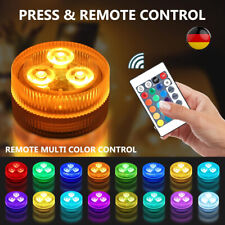 RGB LED Unterbauleuchte Vitrinenbeleuchtung Schrankleuchten mit Fernbedienung DE