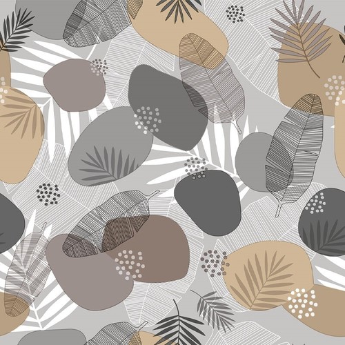 Pvc tischdecke eden grau - pvc,