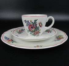 Villeroy & Boch Porzellan Kaffeegedeck 3.tlg. Serie Alsace Porcelain Coffee Trio