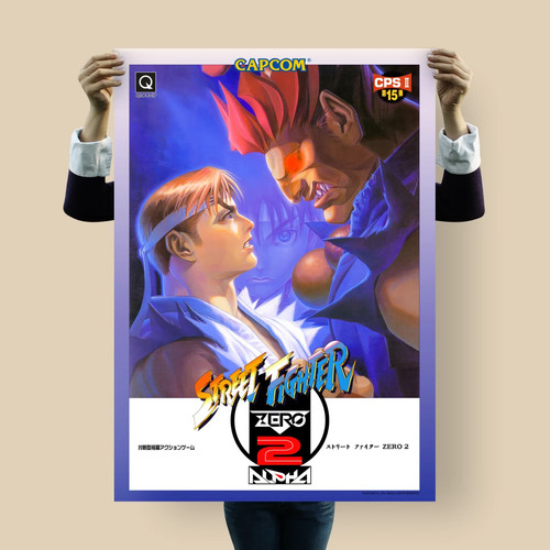 Street fighter alpha poster - fighter,