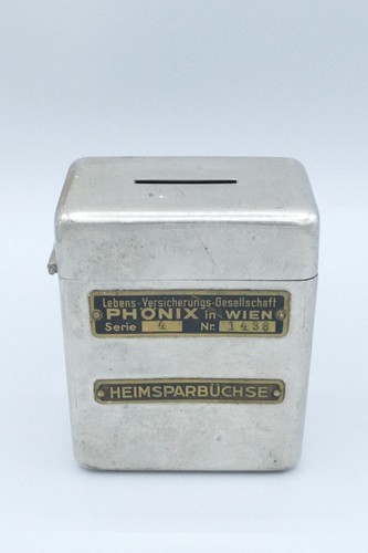 Alte metall spardose - alte, metall-spardose