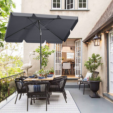 200 x 125 cm Sonnenschirm