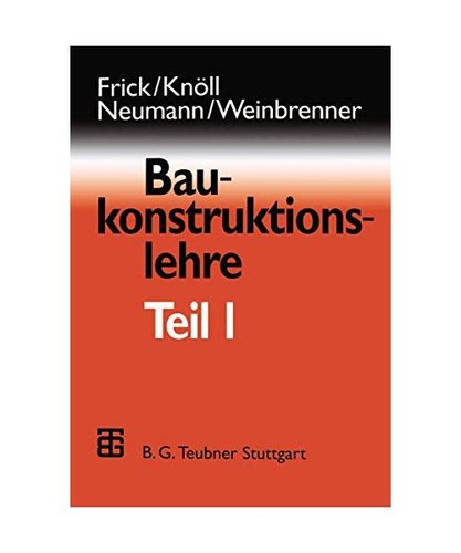 Baukonstruktionslehre - , 1.