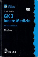 Humanmedizin GK3 Prüfungsvorbereitung Schwarze Reihe Prüfungsfragen + Kommentar
