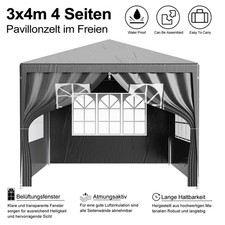 Loefme pavillon 3x3 - pavillon, 3x3/3x4m