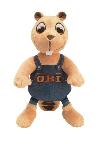 Obi biber stofftier - obi,
