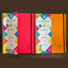 Clairefontaine Heft Proactiv'Book DIN A4, 22,5 x 29,7 cm, 160 Blatt, 2 Stück