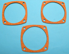 3 Dichtungen für Kfz aus Kork quadratisch 88,6 mm