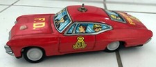 Fire Chief FD Blechauto Aufziehauto ca. 17 cm lang funktionsfähig