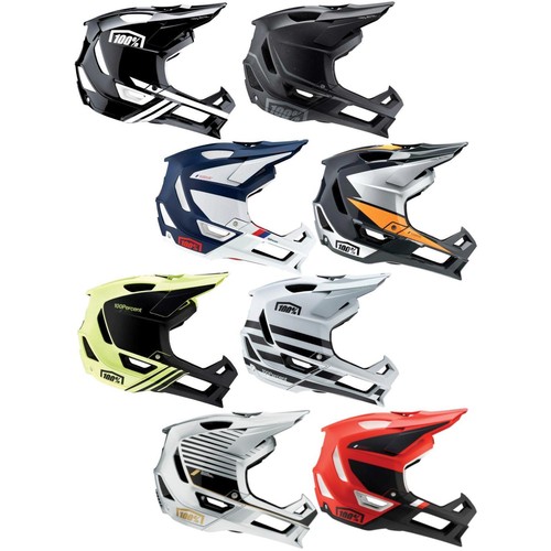 100 fullface helm trajecta - 100%,