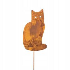 KATZE CORTEN METALL GARTEN