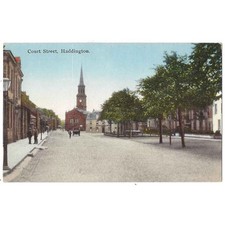 HADDINGTON Court Street, East Lothian Postkarte von Woolstone Bros, nicht verschickt