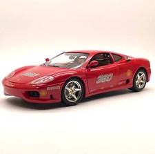 Bburago 3378 Ferrari 360 Modena Challenge Sportwagen in rot,  OVP, 1:18, K300