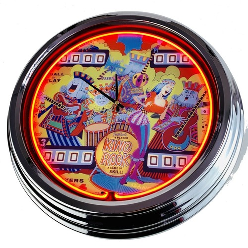 0551 wanduhr flipper king - "flipper,