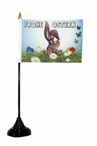 Tischfahne frohe ostern - tischfahne,