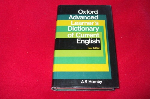 Oxford advanced learner - oxford, learner's